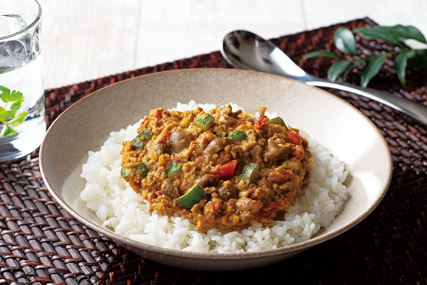 レンジで作る！キーマカレー