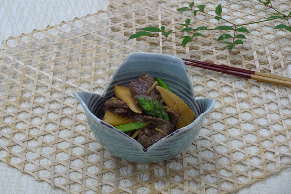 牛肉と春野菜のしぐれ煮