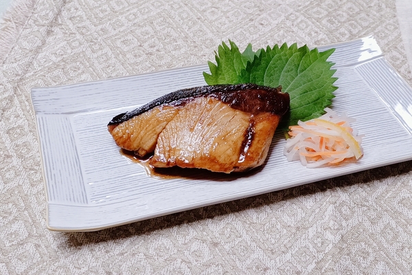 ぶりの照り焼き