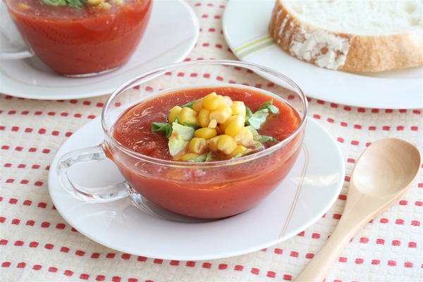 簡単！トマトのスープ