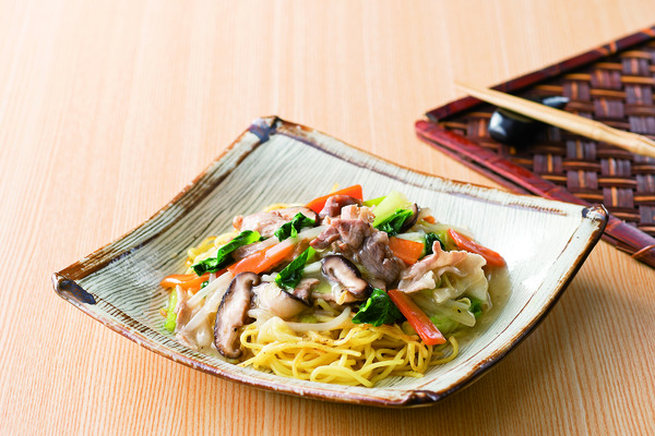 うま塩あんかけ焼きそば