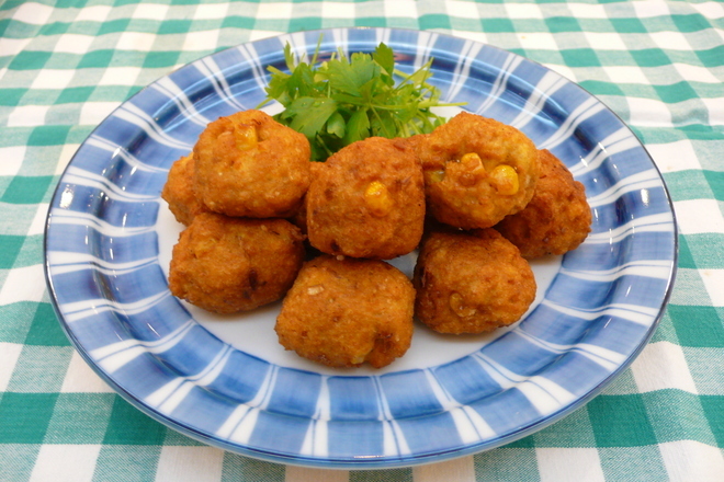 ツナコーンと豆腐のカレー風味ボウル