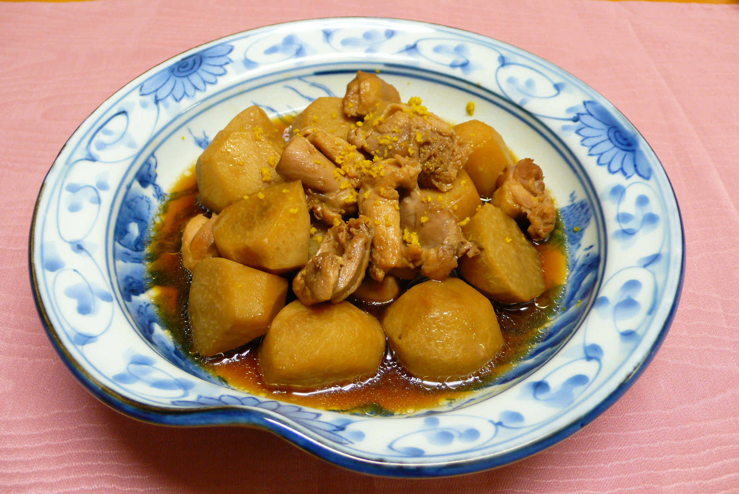 里芋と鶏肉の煮もの