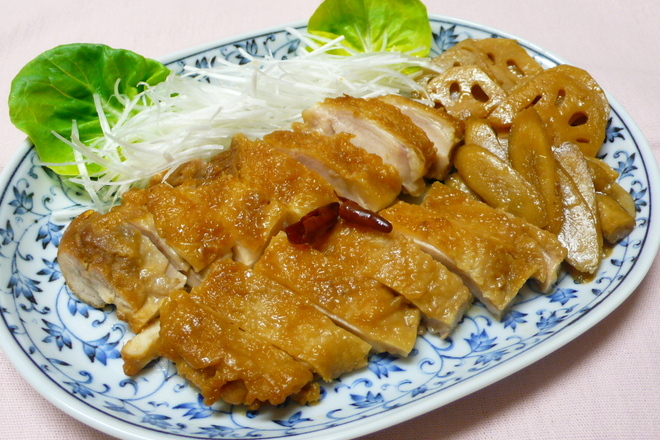 鶏肉と根菜のさっぱり煮