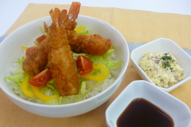 えびフライ丼